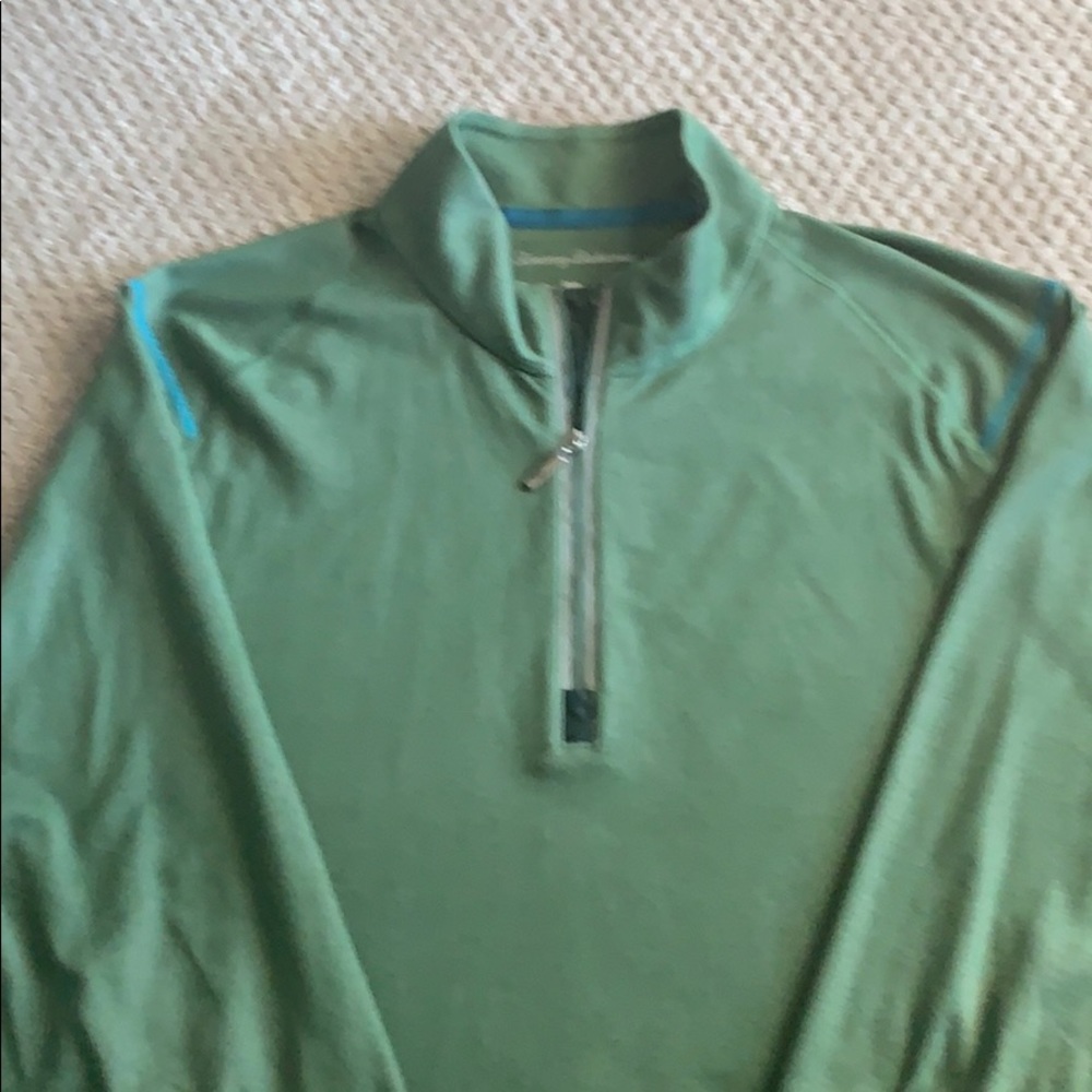 Tommy Bahama 3/4 zip pullover